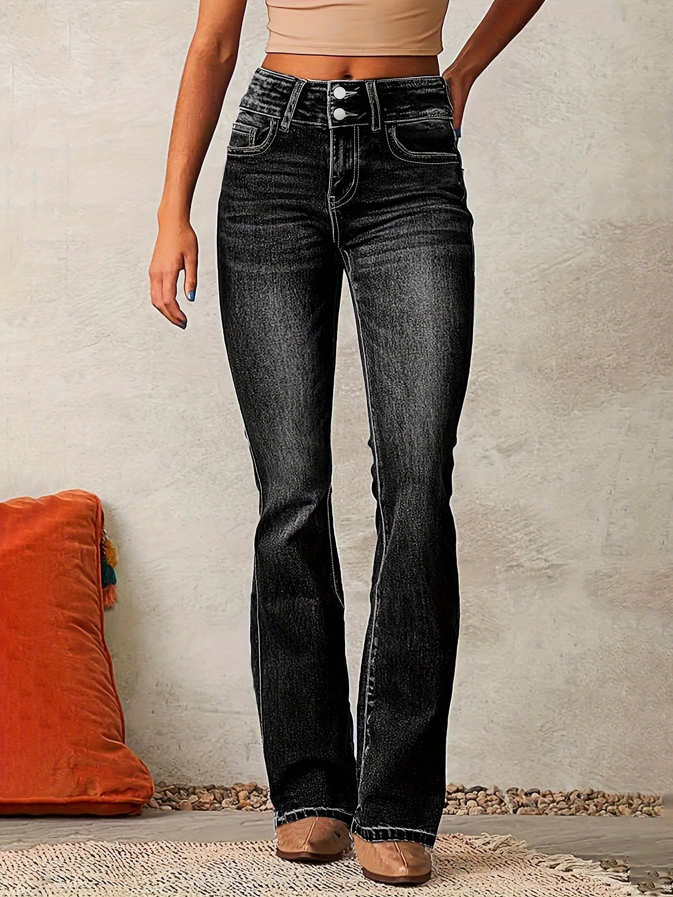 Riva | Everyday High-Waisted Flares