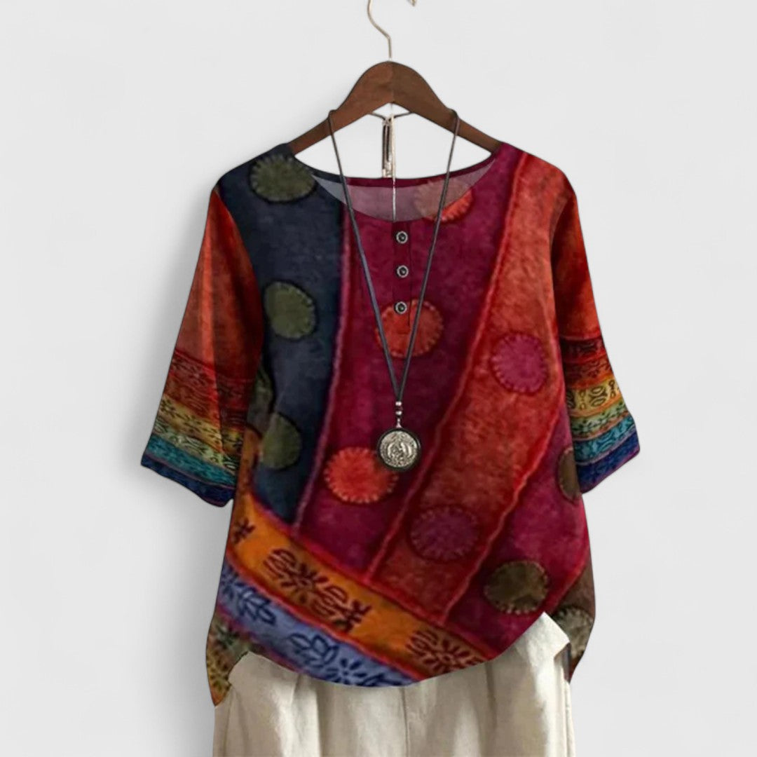 Janel | Elegant Boho Top