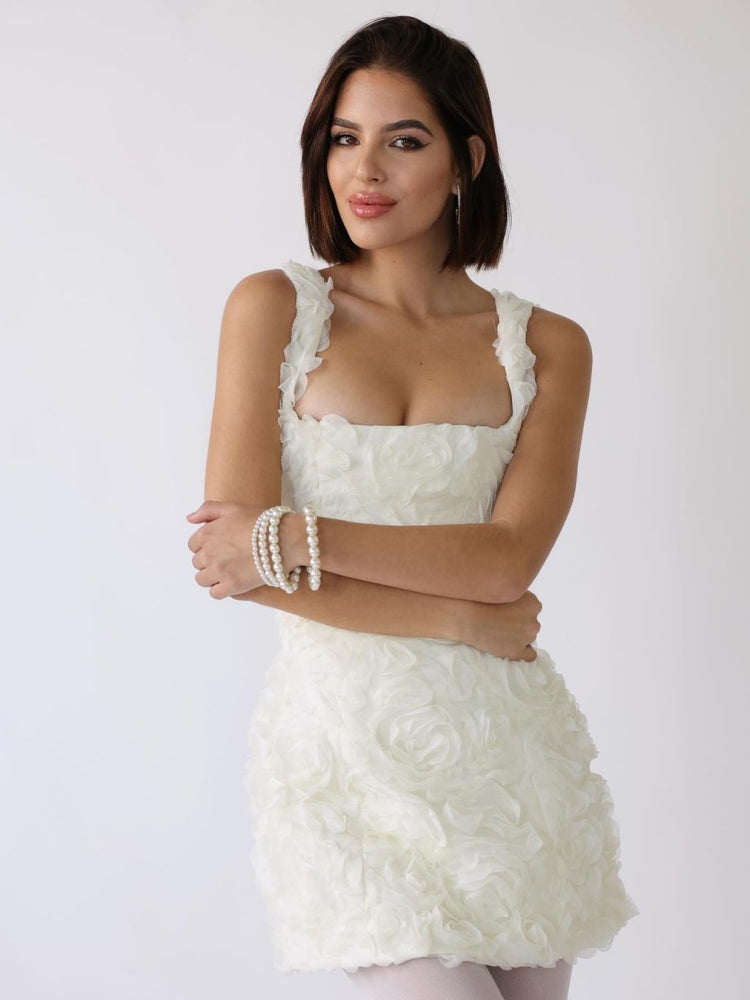 Emer | Blossom Embrace Corset Mini Dress