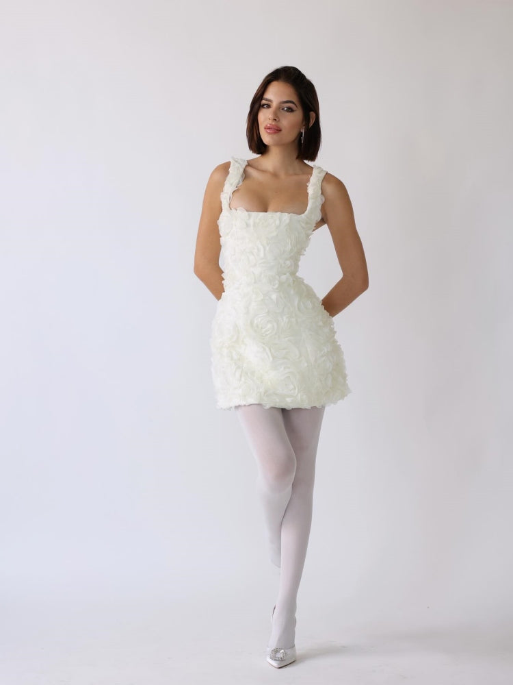 Emer | Blossom Embrace Corset Mini Dress