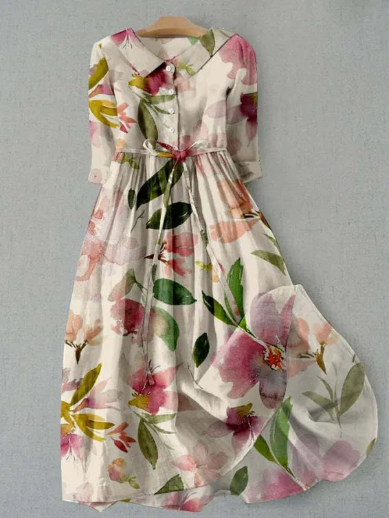 Lorelai | Floral Midi Dress