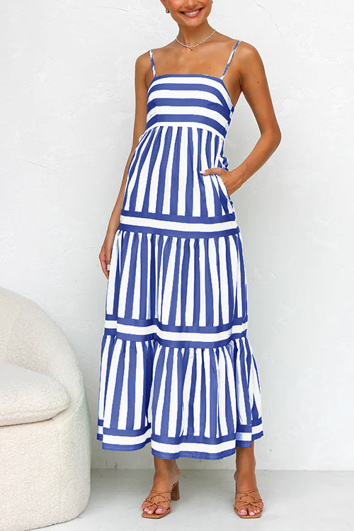 Rosalyn | Color Block Maxi Dress