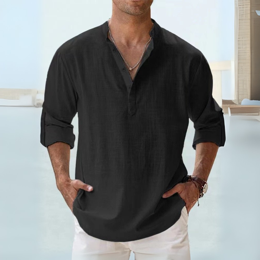 Flynn|Smooth Casual Overshirt