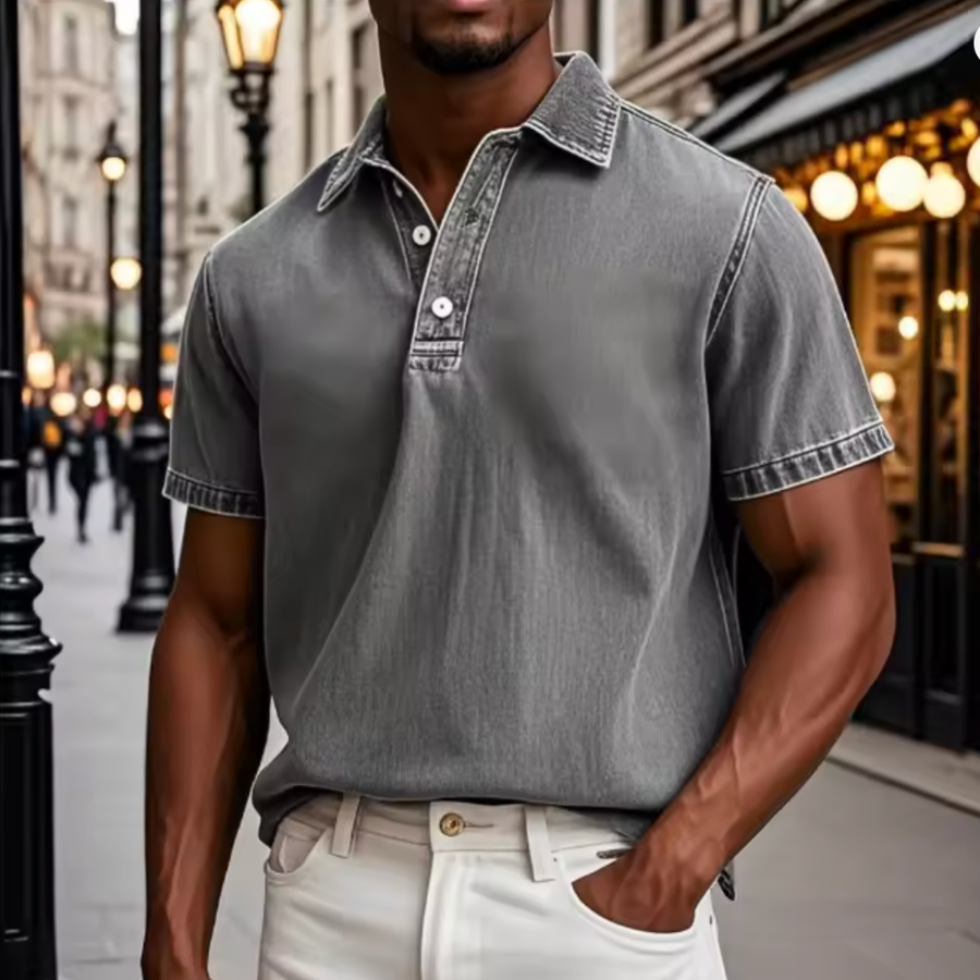 Archer|Polo Shirt With Collar