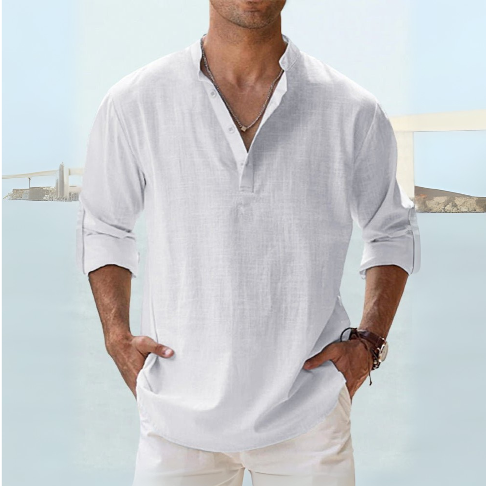 Flynn|Smooth Casual Overshirt