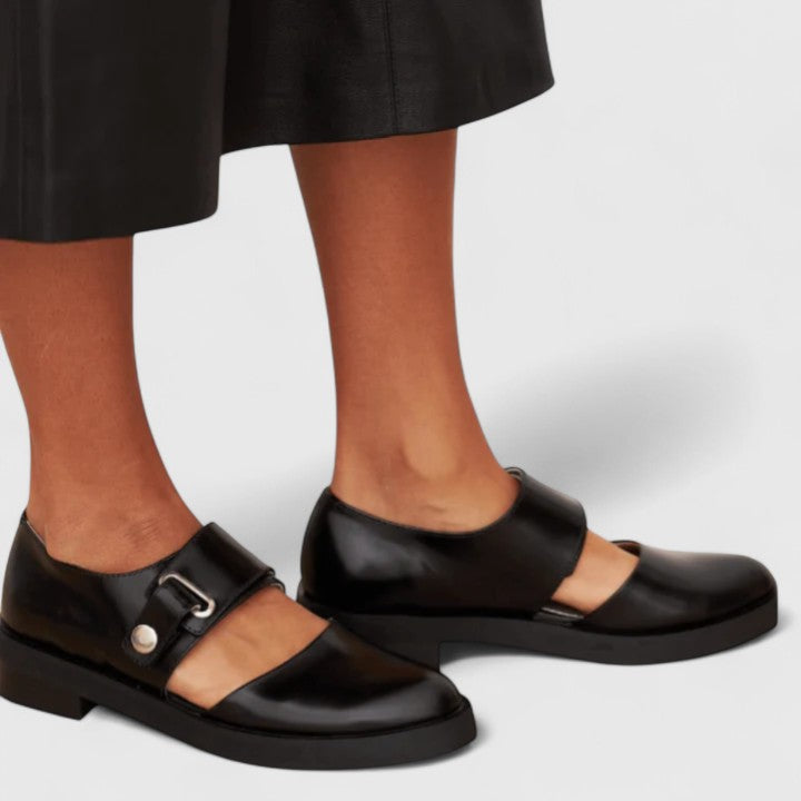 Gini| Orthopedic Mary Jane Shoes Leather