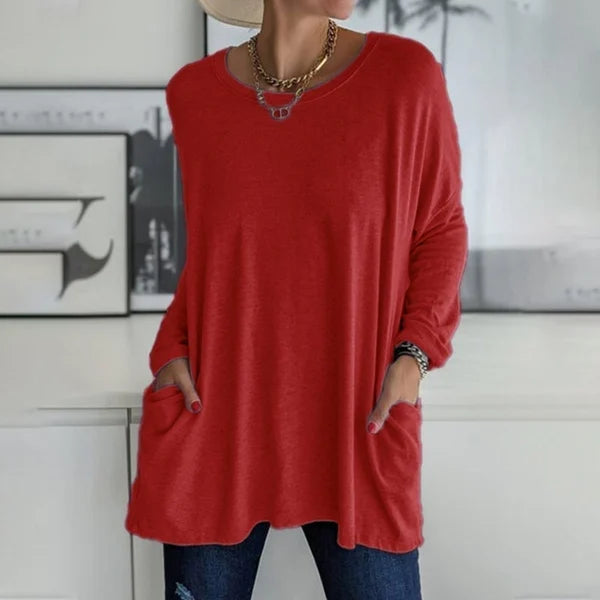 Joyanna | Relaxed Long Sleeve Top
