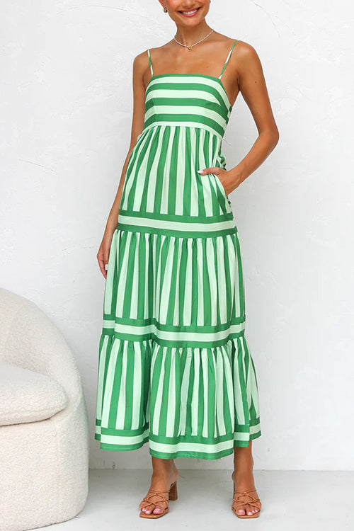 Rosalyn | Color Block Maxi Dress