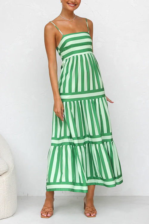 Rosalyn | Color Block Maxi Dress