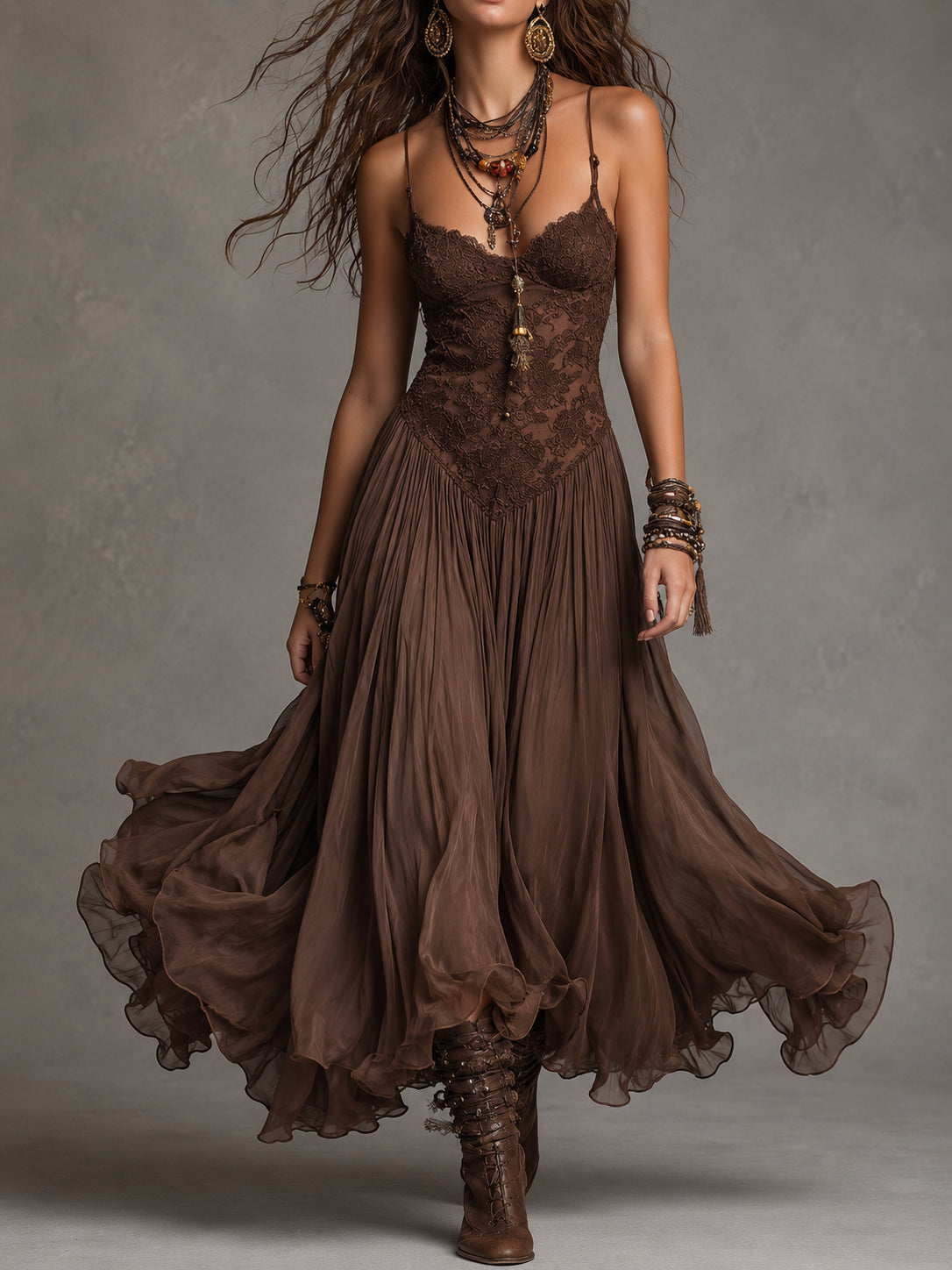 Dyann™ | Bohemian Maxi Dress