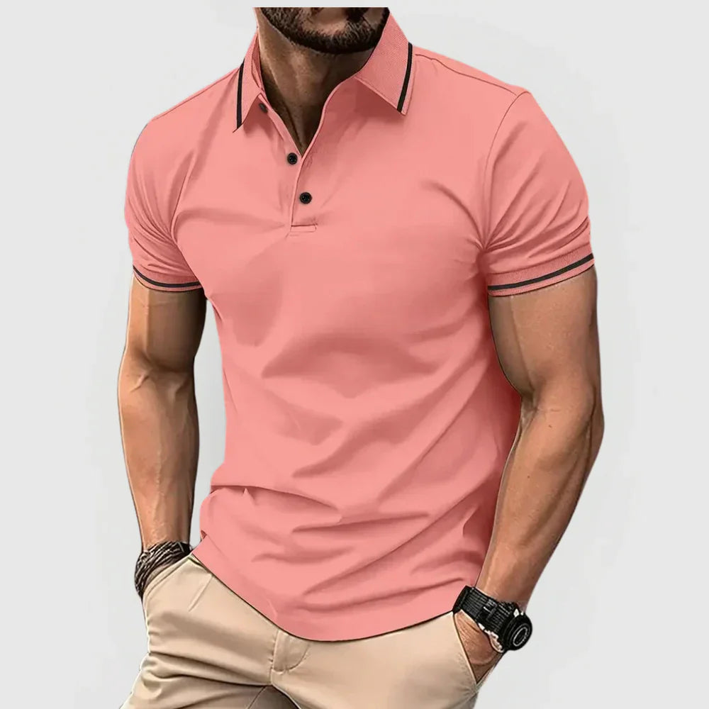 Zev|Polo Shirt With Collar