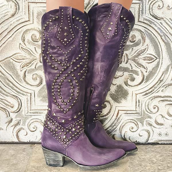 Jensen | Western Knee-High Boots