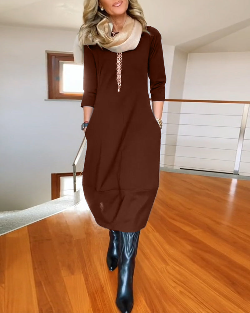 Nia | ’s Casual Elegance Dress