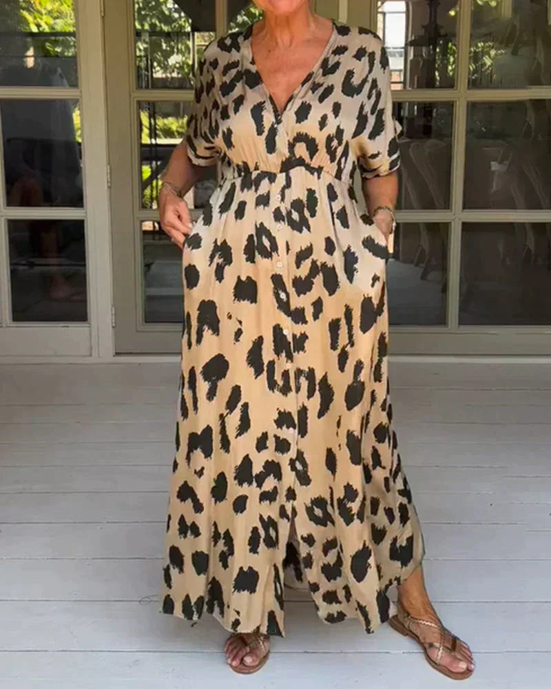 Jianna | Leopard Print Dress