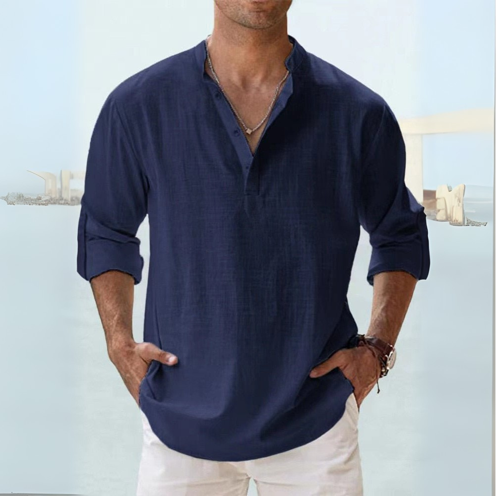 Flynn|Smooth Casual Overshirt