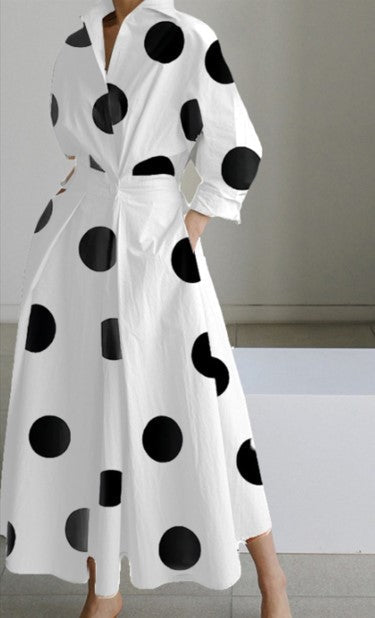 Amaya | Elegant Spring Shirt Dress
