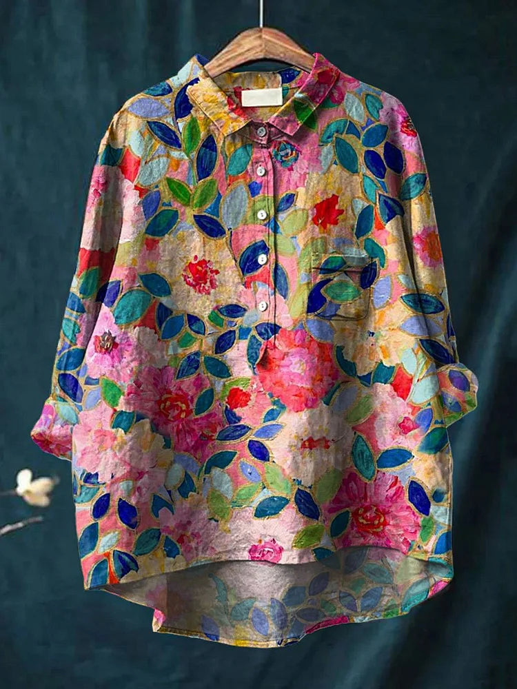 Ashlee | Brooks Playful Print Blouse