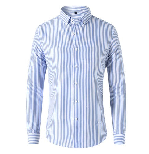 Logan|Elegant Striped Shirt