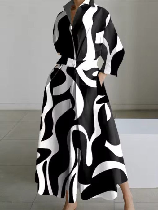 Amaya | Elegant Spring Shirt Dress