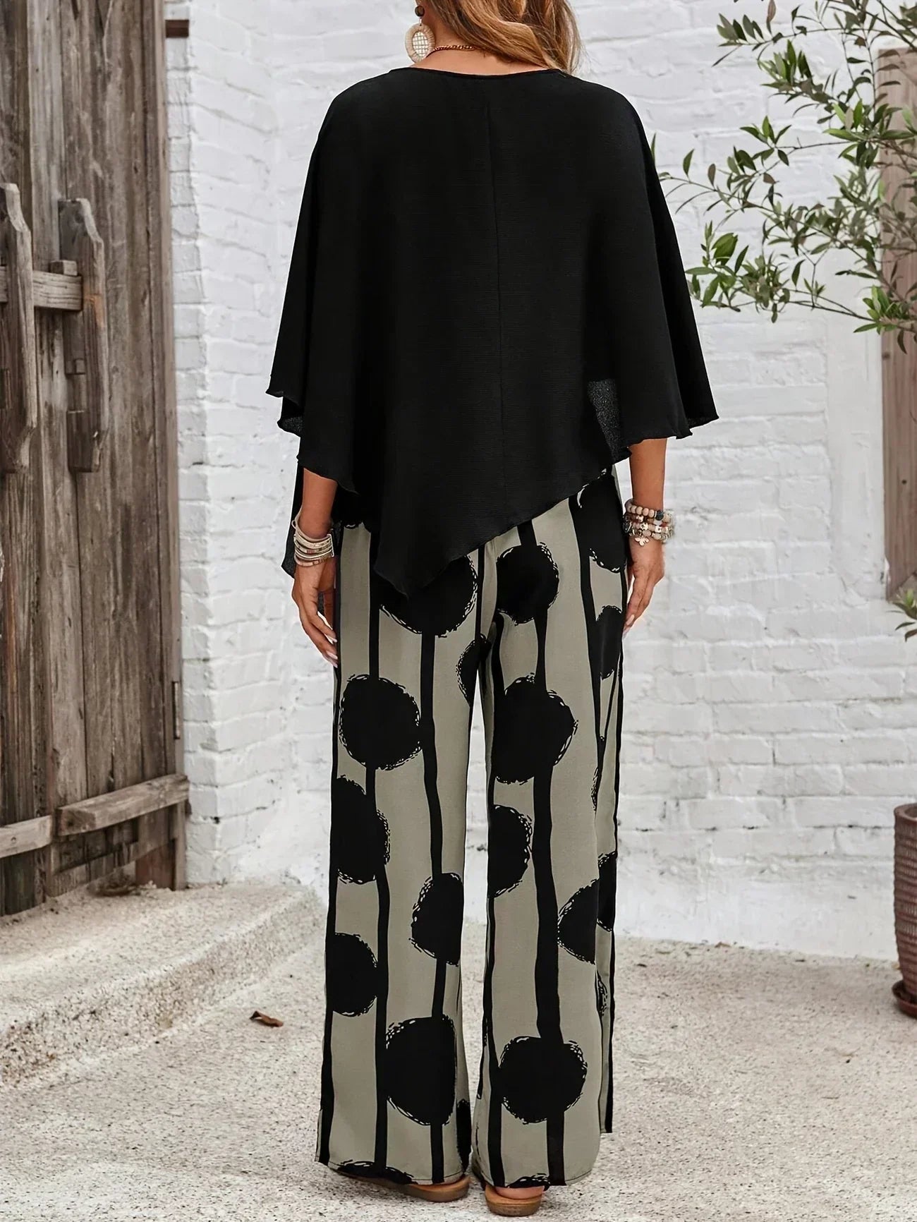 Kassandra | Comfortable Elastic Waist Two-Piece Set