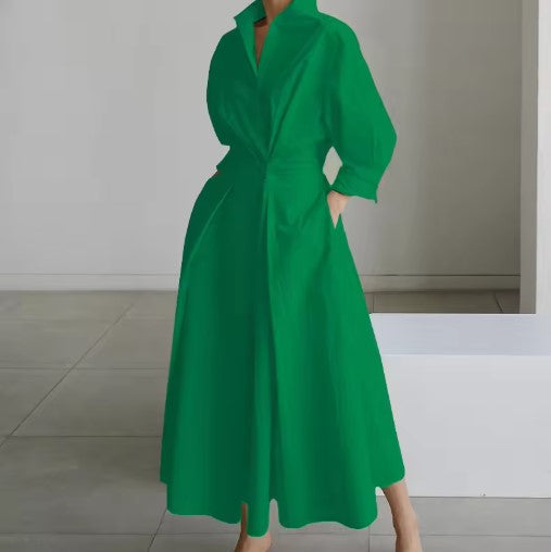 Amaya | Elegant Spring Shirt Dress