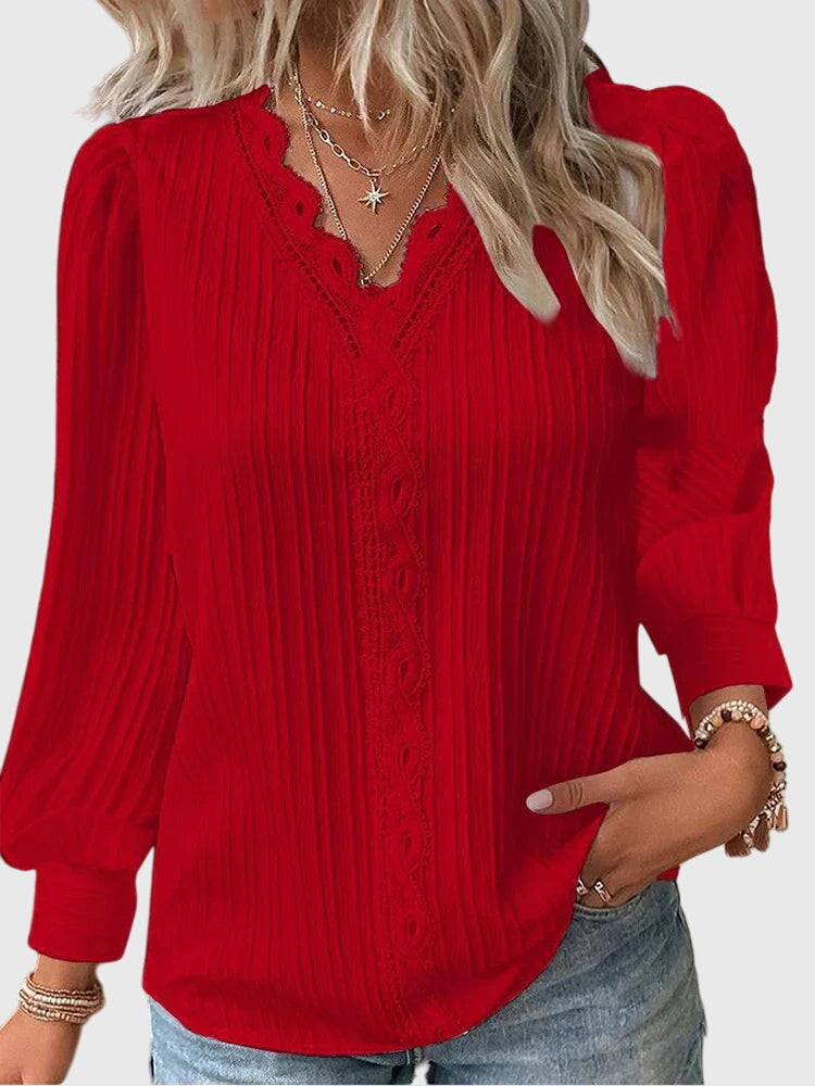 Ronnie | Elegant Pullover Blouse
