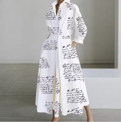 Amaya | Elegant Spring Shirt Dress