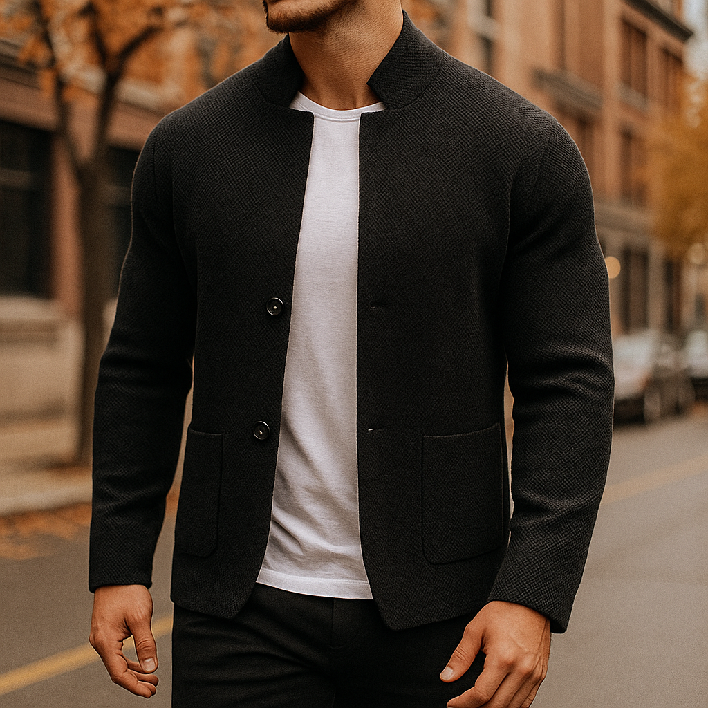 Loui - Textured Knit Cardigan