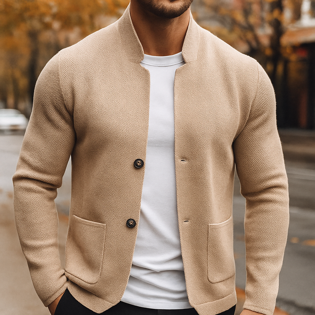 Loui - Textured Knit Cardigan