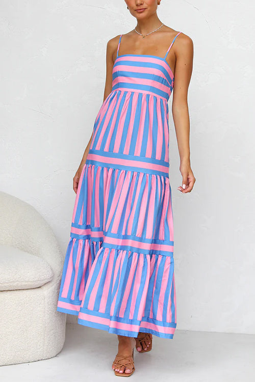 Rosalyn | Color Block Maxi Dress