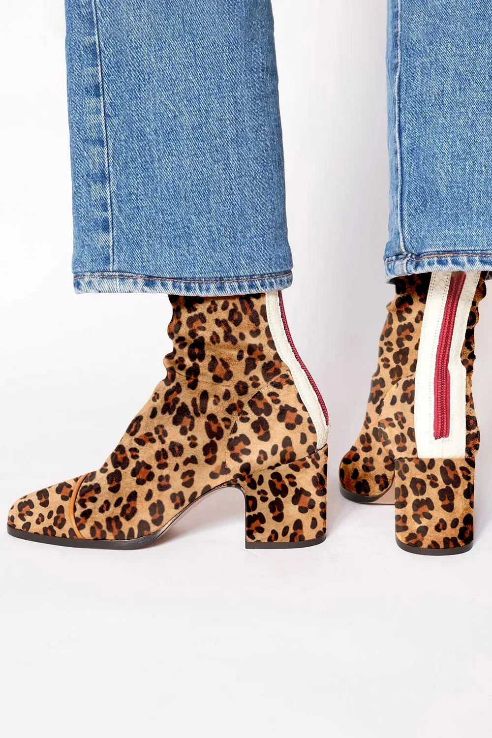 Kimora | Heel Printed Ankle Boot