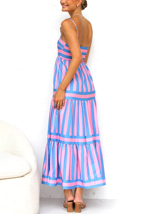 Rosalyn | Color Block Maxi Dress