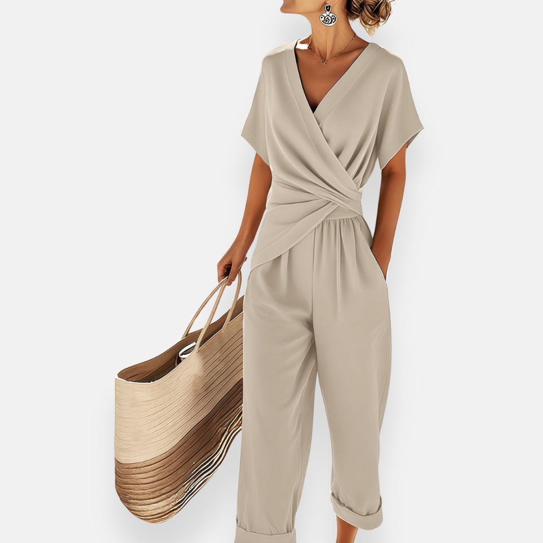 Sandi | Draped Bow Outfit