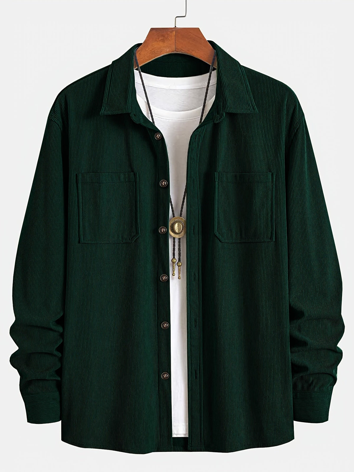 Bryce | Ribbed Textured Overshirt