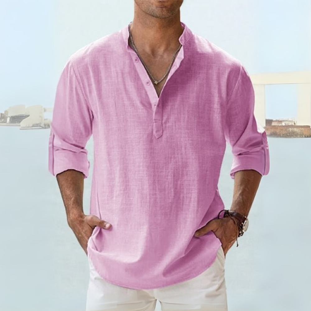 Flynn|Smooth Casual Overshirt