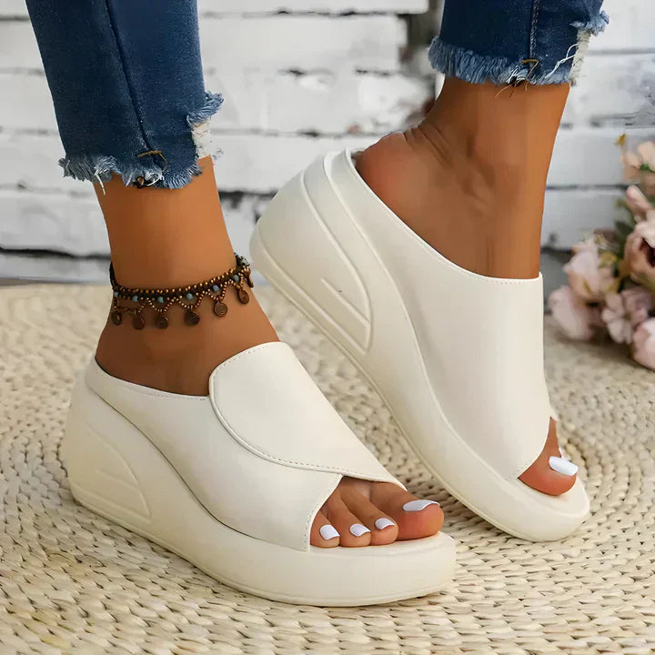 Dorothy | Orthopedic Slip-on Wedge Sandals