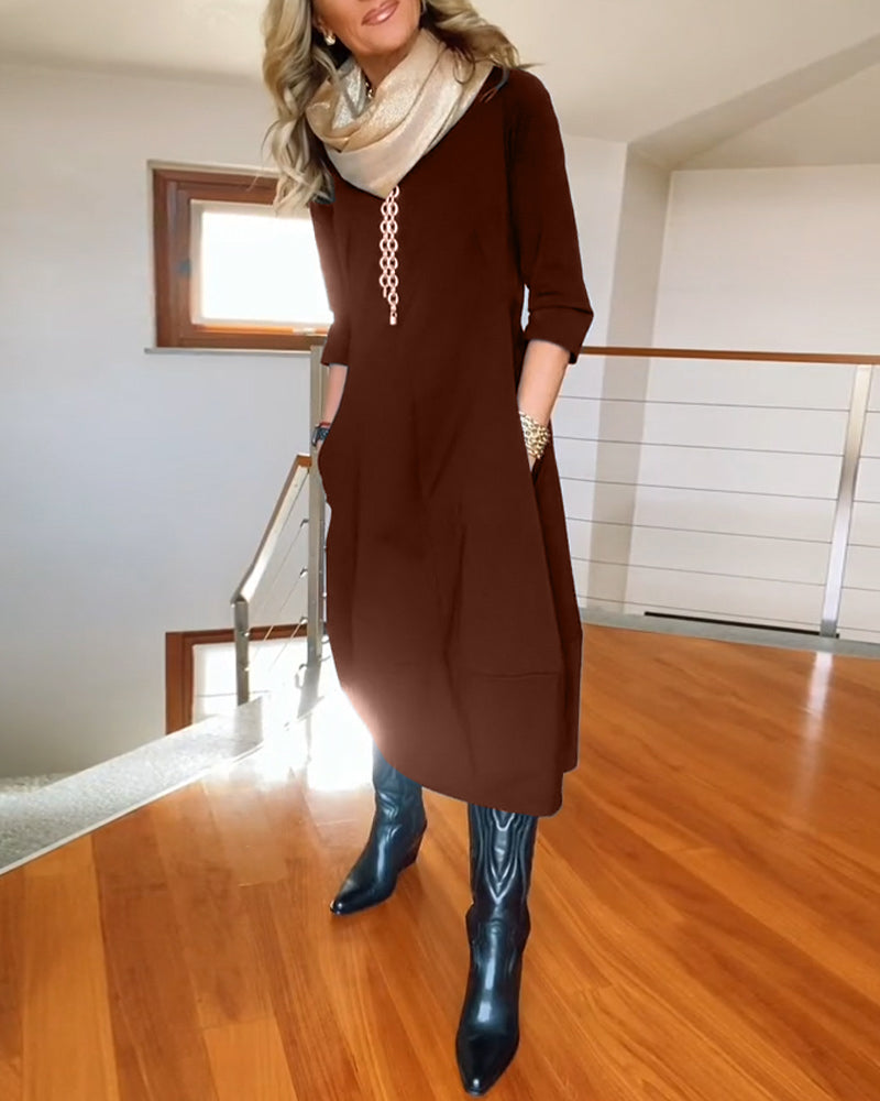 Nia | ’s Casual Elegance Dress