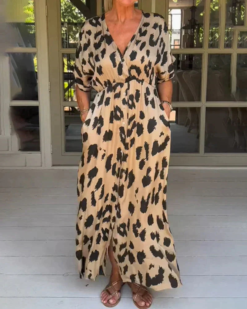 Jianna | Leopard Print Dress