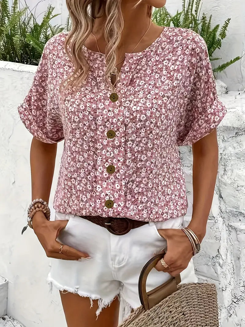Hadassah | Stylish Floral Print Blouse