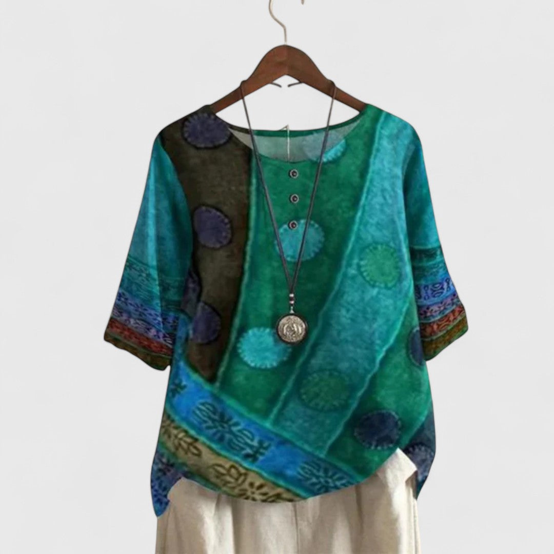 Janel | Elegant Boho Top