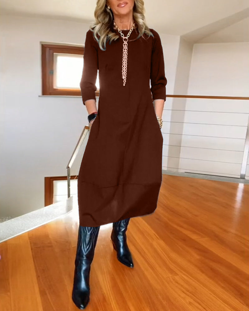 Nia | ’s Casual Elegance Dress