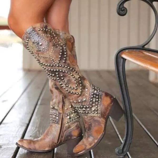 Jensen | Western Knee-High Boots