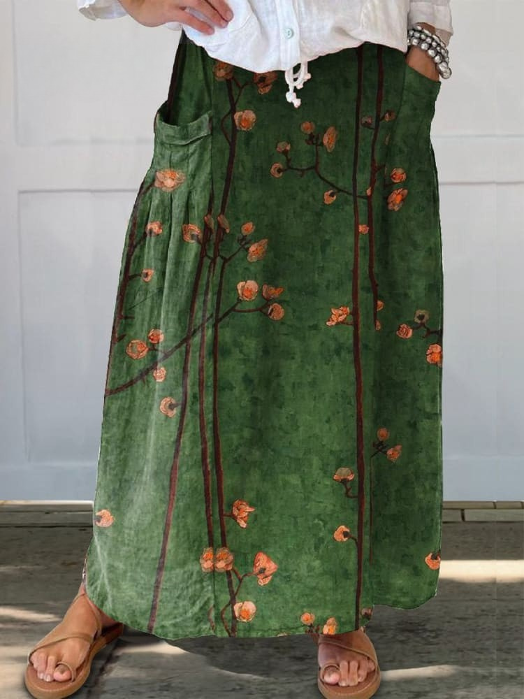 Lesly | Wildflower Pocket Skirt