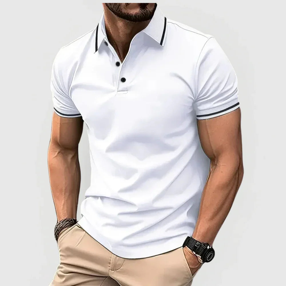 Zev|Polo Shirt With Collar