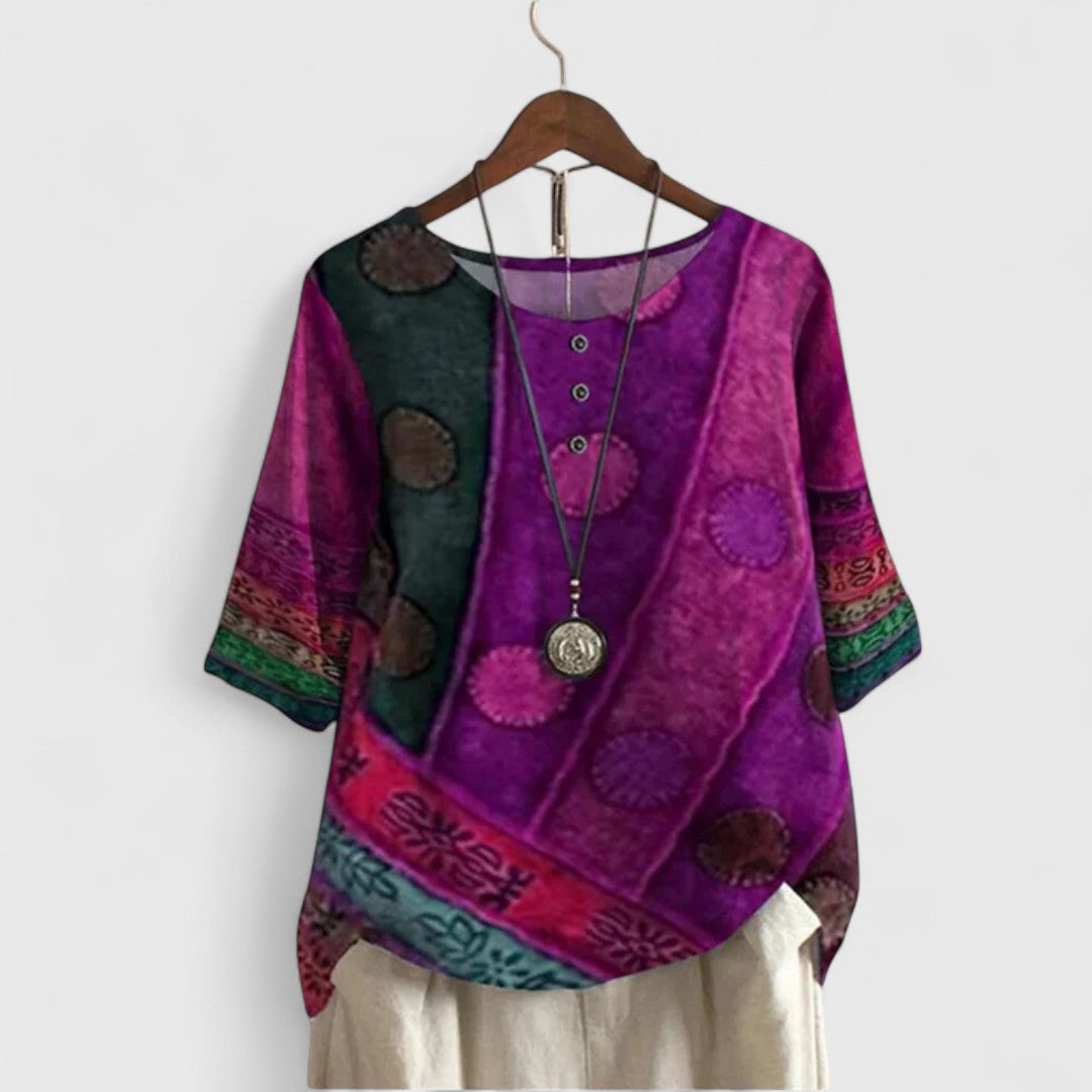 Janel | Elegant Boho Top