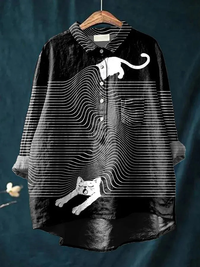 Ashlee | Brooks Playful Print Blouse