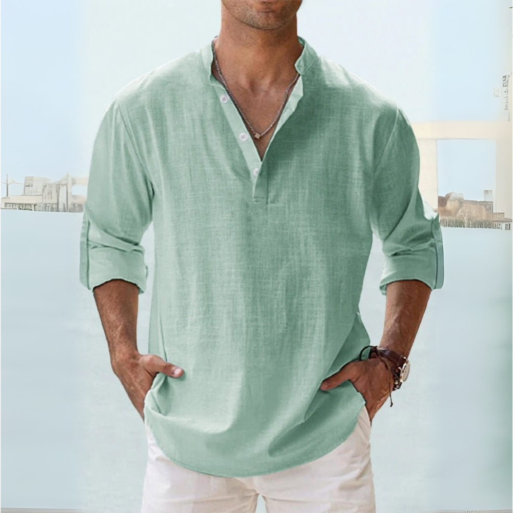Flynn|Smooth Casual Overshirt