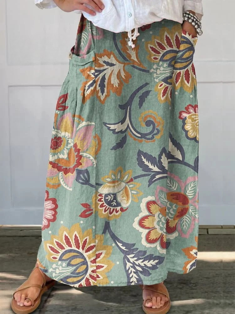 Lesly | Wildflower Pocket Skirt