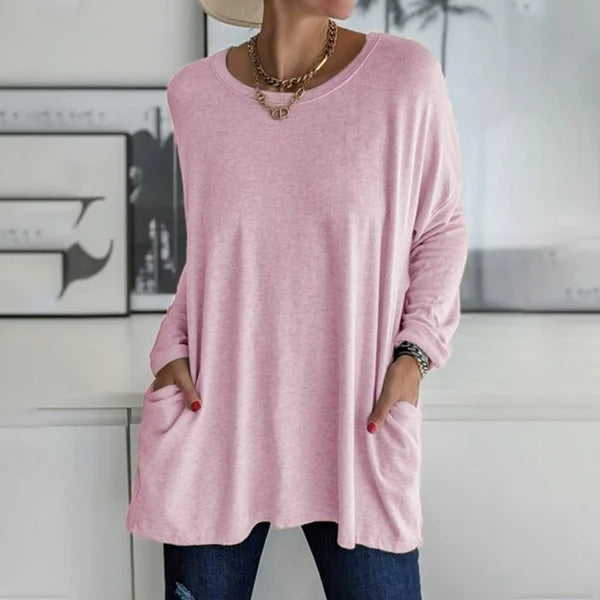 Joyanna | Relaxed Long Sleeve Top