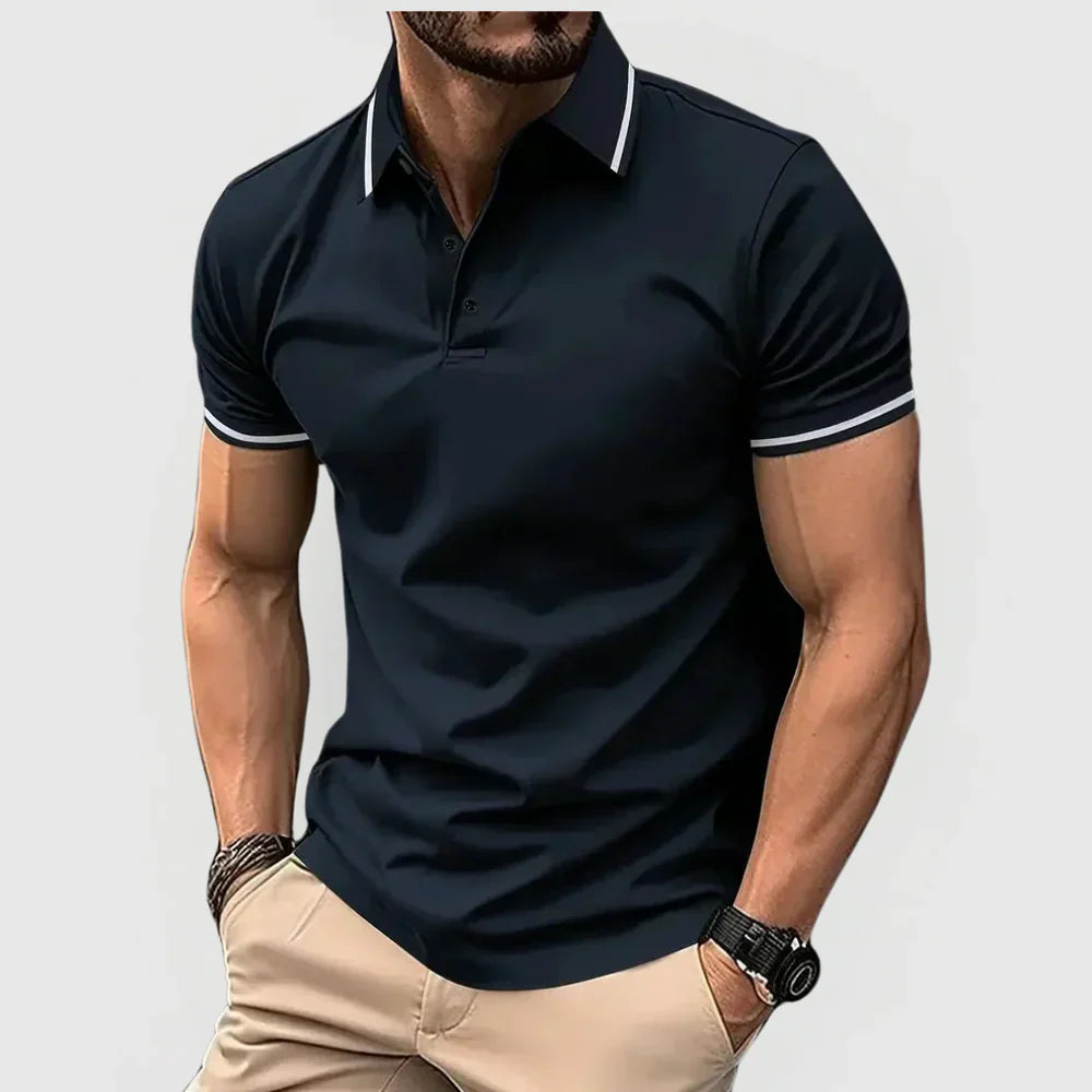 Zev|Polo Shirt With Collar